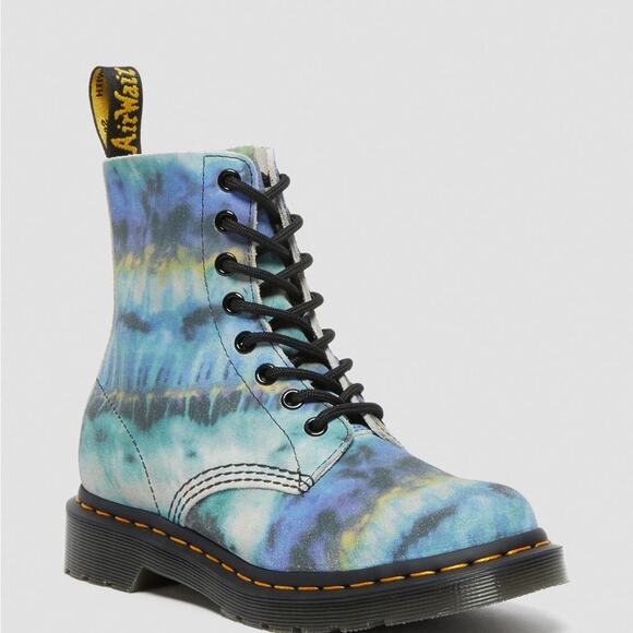 Dr Martens Tie Dye Leather Suede
Lace Up Boots Womens Size 5 - Picture 2 of 15